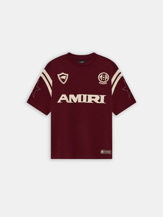 AMIRI SPORT OVERSIZED TEE - Aged Port