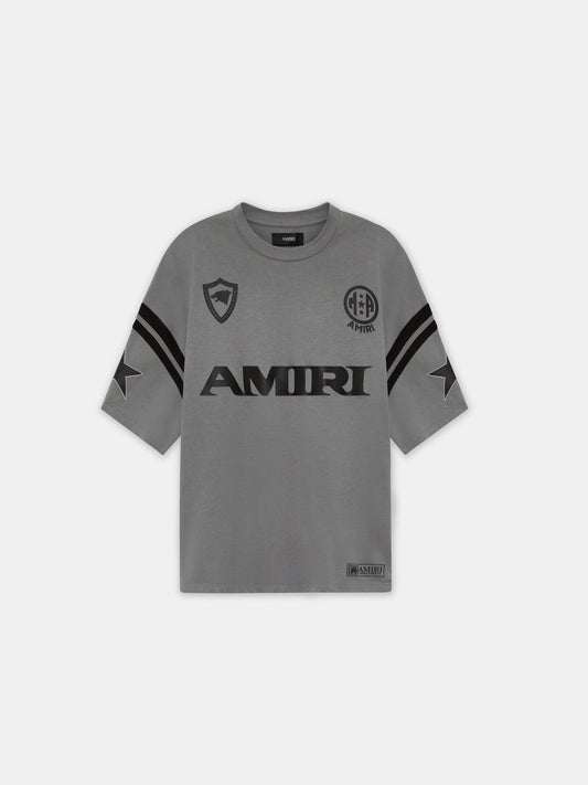 SKATE TEE AMIRI SPORT OVERSIZED TEE - STONE