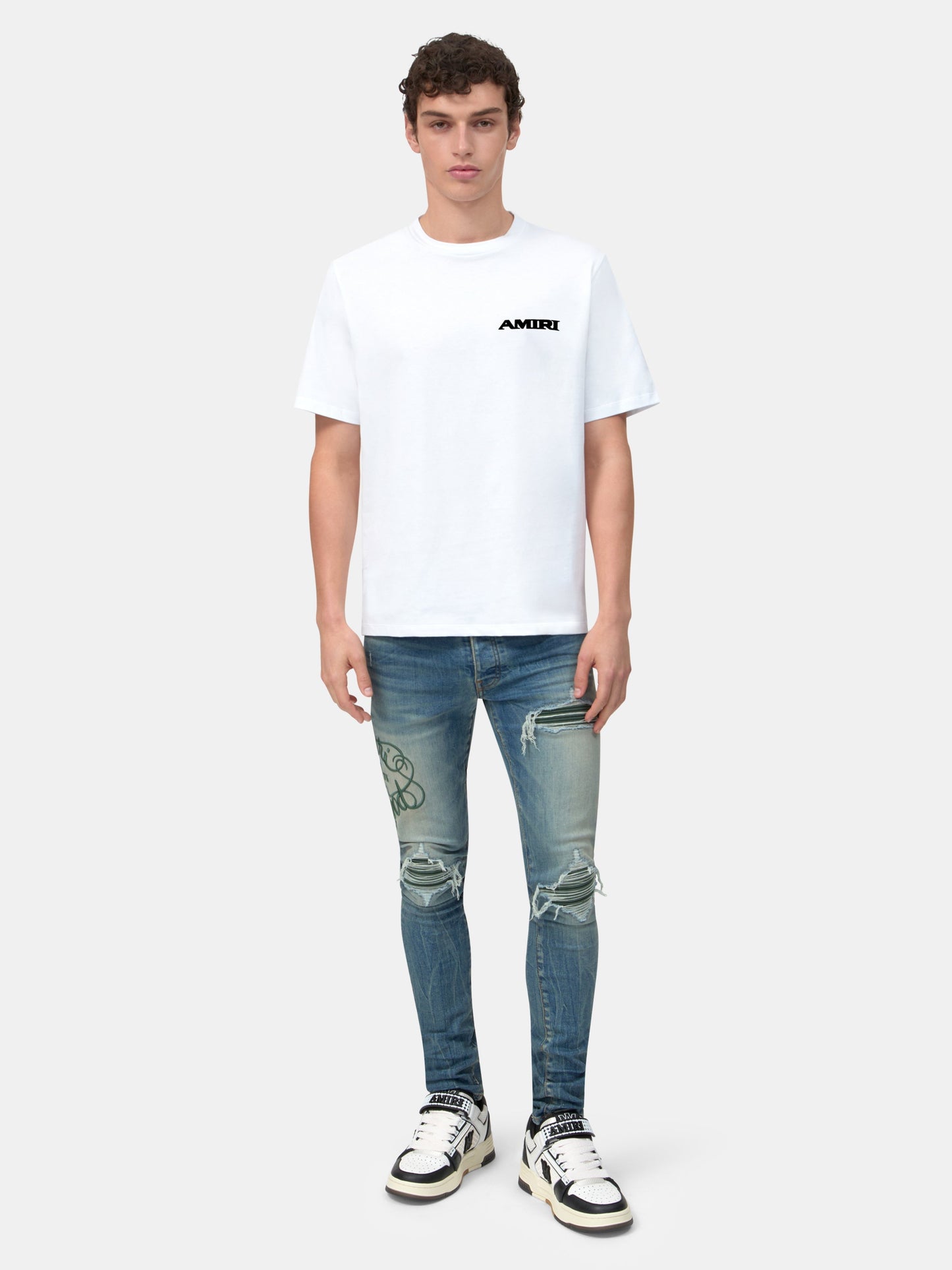 AMIRI SPORT TEE - WHITE